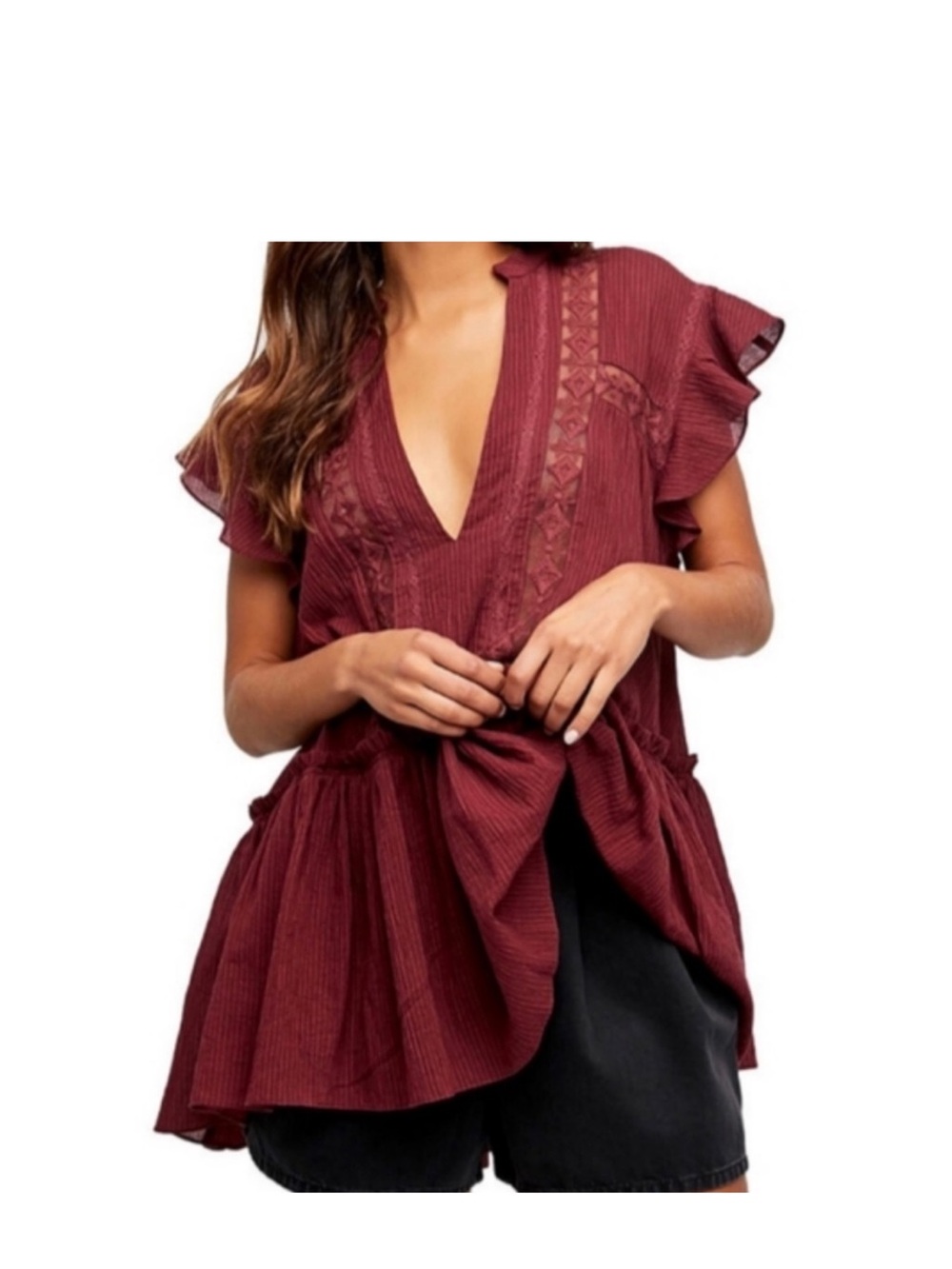 Free People Baby Blues Tunic - size XS
